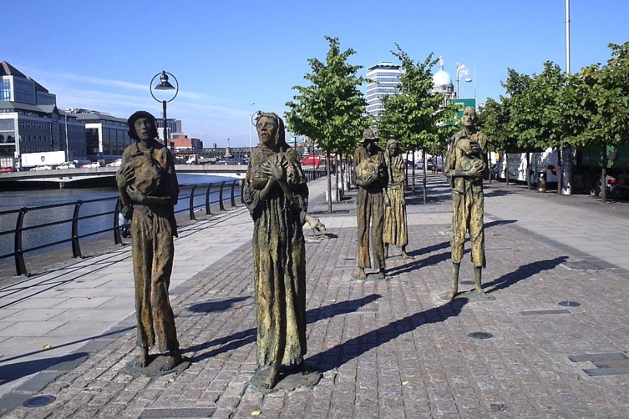 The Famine Sculptures