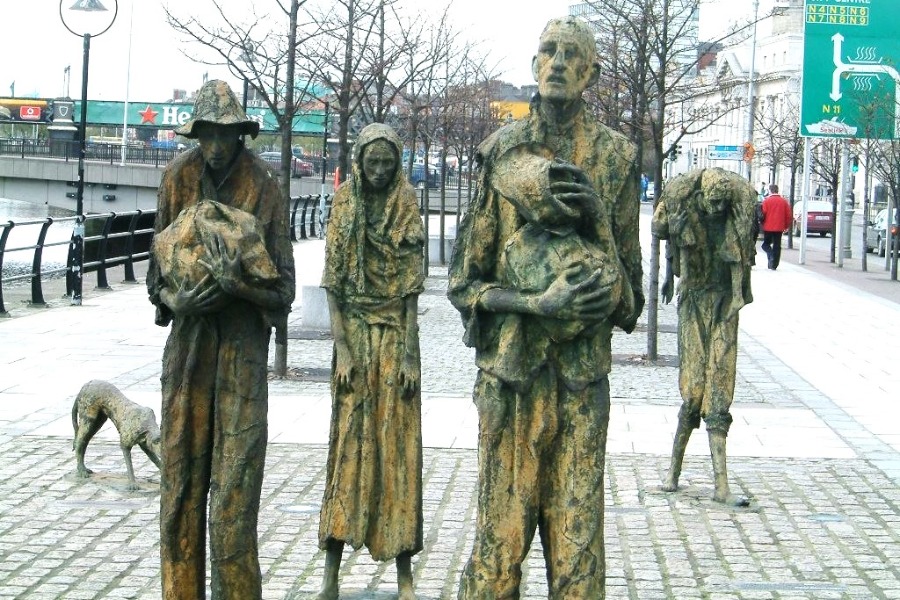 The Famine Sculptures